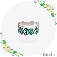 ราคา ฮักเงินน่านพร้อมจัดส่ง กำไลเงินแท้ 92 5 กำไลกุหลาบ กำไลลงยา กำไลเงินน่าน เครื่องเงินน่าน เงินเมืองน่าน กำไลวินเทจ (20816439430)