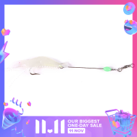 ราคา LANG เหยื่อปลอมสำหรับตกปลาปลอมเหยื่อปลอมรูปกุ้งนิ่มจำลองพลาสติกเรืองแสง8ซม (20512127265)
