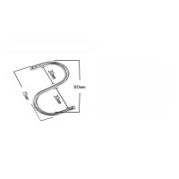 ราคา Versatile S shaped Hooks For Curtains And Clothes Hanging Clothes With S shaped Hooks Small S shaped Hooks For Hanging Clothes Metal Iron S shaped Hooks Large S shaped Hooks For Hanging Clothes (20423