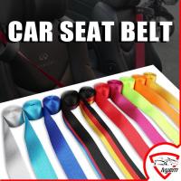 ราคา Universal Car Seat Belt 3 5M Thicken Safety Webbing Color Seat Belt Shoulder Pad Extension for honda audi toyota proton perodua (20391614536)