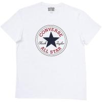 ราคา CONVERSE เสื้อยืดผ้าฝ้ายแขนสั้นผู้ชายสไตล์ฤดูร้อนพิมพ์ลาย Chuck Taylor All Star XL (20638684070)