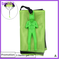 ราคา Banbi ร่มชูชีพโยนด้วยมือทหารขนาดเล็กของเล่นร่มชูชีพทหารของเล่นอำพรางบิน (20108633800)