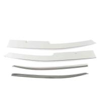 ราคา กระจังหน้ารถยนต์สำหรับ Chery Omoda 4ชิ้นกระจังหน้าแต่งรถแถบตกแต่งรถยนต์อุปกรณ์ประดับตกแต่งโครเมี่ยมภายนอกรถสำหรับ Chery Omoda 5 Omoda C5 2022 2023 2024 (20423178463)