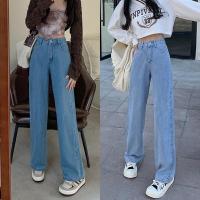 ราคา Magical house 2023 new HOT FASHION lazlook ผู้หญิงกางเกงยีนส์ที่เป็นของแข็งสีฟ้าสีดำเอวสูงตรง Jean Simple LADIES เต็มความยาวสาวคาวบอยดินสอกางเกงผ้ายีนส์ฤดูใบไม้ผลิใหม่ (19956601146)