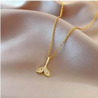 ราคา สร้อยคอเพชรนางเงือกหางโซ่ไหปลาร้าปลาโลมาเครื่องประดับสร้อยคอแฟชั่นอเนกประสงค์ของผู้หญิง (19553980360)