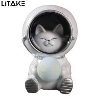 ราคา โคมไฟดวงจันทร์มนุษย์อวกาศสำหรับเนอสเซอรี่รูปนักบินอวกาศน่ารักไฟตกแต่งตั้งโต๊ะสำหรับเป็นของขวัญวันเกิด (19845325218)