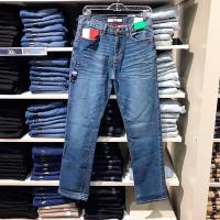 ราคา สินค้าคุณภาพของ Tommy Hilfiger ซื้อ Tommy ผู้ชายกางเกงยีนส์ลำลองฤดูหลวม (19623410484)