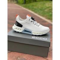 ราคา ECCO 2023 new style golf shoes mens golf nail free shoes BOA lock buckle free Belt Fitness step oxygen permeable yak leather shoes fitness step mixed breathable JFQO (19388071663)