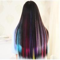 ราคา gzhuomengdachengzaishengziy แฮร์พีชติดผม แบบยาว ทำไฮไลท์ผม สไตล์เกาหลี 16 สี (20348092770)