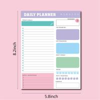ราคา Schedule Planner Stickers Weekly Planner With To do List English Memo Pad Weekly Planner Notebook Daily To do List (20123168697)
