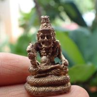 ราคา ลดทั้งร้าน รูปหล่อฤาษีฐานพญานาค เก่า หลังยันต์เฑาะ ใส่กรอบทำเป็นจี้ได้ เนื้อทองเหลือง (19425831132)