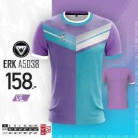 ราคา Eureka เสื้อกีฬาคอกลม เสื้อกีฬา ERK A5038 เนื้อผ้าเป็นผ้าโพลีเอสเตอร์ และพิมพ์ระบบดิจิตอล ซับบลิเมชั่น (20274717008)