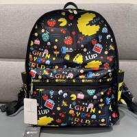 ราคา LeSportsac pac man computer bag leisure trend printing light backpack large capacity of 3747 men and women (17987681450)