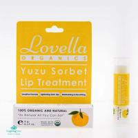 ราคา Lovella Organics Rose Cupcake Lip Treatment ลิปบาล์ม ลิปออร์แกนิค Lovella ครบทุกกลิ่น ทุกสูตร Rose Peach Vanilla Yuzu ลิปไม่มีสี ORGANIC (11266512261)