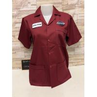 ราคา เสื้อทรงช่างเสื้อช็อปช่างมี5สี เนื้อผ้าคอม เสื้อช็อปใส่ทำงานสำเร็จรูป สามกระเป๋าพร้อมส่ง (16926155171)