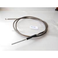 ราคา สายเบรคหลัง PCX ระฆังทอง สำหรับมือเบรคแต่ง แบบยาวถึงหลังไม่ผ่าน คอมบาย สายเบรคดั้ม สายเบรคแต่ง สายเบรคpcx (648212966)