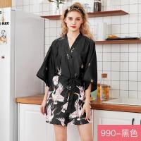 ราคา Ice Silk ชุดคลุมเพื่อนเจ้าสาวสำหรับฤดูร้อนชุดคลุมอาบน้ำผ้าไหมซาตินสั้นสำหรับงานแต่งงานชุดคลุมอาบน้ำเจ้าสาวชุดคลุมอาบน้ำขนาดใหญ่ชุดคลุมอาบน้ำสตรีแบบเซ็กซี่ผ้าซาตินแขนผูกเอวเซ็กซี่ (13265014856)