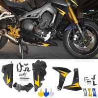 ราคา Ultrasupplier สำหรับ YAMAHA แผ่น FJ09 FZ09 MT09ฝาครอบแผงด้านข้างแฟริ่งสปอยเลอร์เครื่องยนต์ล่างสำหรับ YAMAHA FJ MT 09 FZ 09 MT 09 2014 2015 2016 (19736286384)