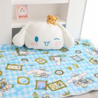 ราคา Sanrio Kuromi Plush โยนหมอน My Melody Pachacco การ์ตูนน่ารักเครื่องปรับอากาศผ้าห่มผ้าห่มรถ Office Cushion (20444156093)