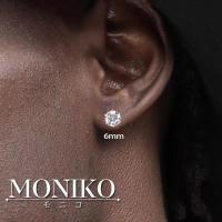 ราคา MONIKO ต่างหูเพชรทรงเหลี่ยม4 mm 8 mm CZ ต่างหูเพชร สําหรับผู้ชายและผู้หญิง ต่างหูก้านเงินแท้ 92 5 ไม่ระคายเคือง (20410152427)