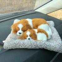 ราคา Saini Motors Simulation Stuffed Animal Car Purifying Air Bamboo Charcoal Dog Model Plush Doll Toy Decoration Ornaments fast (15639462535)