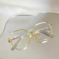 ราคา แว่นตากรองแสงสีฟ้า Blueblock ทรงหกเหลี่ยม C 5 ทรงฮิตสีใส (15466575907)