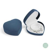 ราคา กล่องกำมะหยี่ใส่เครื่องประดับ กล่องใส่สร้อยมือ กล่องใส่กำไล กล่องใส่นาฬิกา ขนาด 10x10x4 5 cm กล่องกำมะหยี่สีเทาฟ้า ราคาส่ง (19287652444)