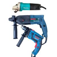 ราคา ชุดประหยัด เอาใจช่างไทย สว่านโรตารี่ Bosch 2 24 หินเจียร Makita 9553 สว่าน Bosch 4 หุน 16RE (14709478394)