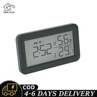 ราคา นาฬิกาปลุก Lcd ดิจิตอลหน้าจอขนาดใหญ่จอแสดงผลข้อมูลเวลานาฬิกาตั้งโต๊ะเครื่องแสดงอุณหภูมิความชื้น (17916992017)