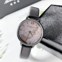 ราคา OB with the same online celebrity light luxury British niche watch female Korean fashion trend waterproof anemone flower black shell student (19186898602)