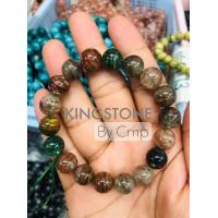 ราคา Multicolor Phantom Quartz Premium Grade กำไลหิน โป่งข่าม แก้วปวก 5 สี เมตตามหานิยม เงินทองเพิ่มพูน (19911599132)