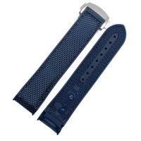 ราคา 20 มม 22 มม สายยางซิลิโคนไนลอนผู้ชายปลายโค้งสำหรับ Omega Seamaster 300 Speedmaster Planet Ocean 600 นาฬิกา (19630737041)