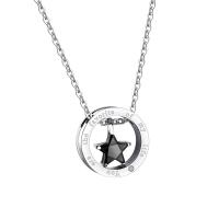ราคา สร้อยคอคู่รักแฟชั่นสร้อยคอรูปดาวห้าแฉกทรงกลมสำหรับผู้ชาย ผู้หญิงสัญญาของขวัญรัก (20166901254)