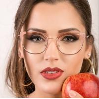 ราคา Glasses For Women New Fashion Women Eyewear Glasses Womens Anti Blue Light Glasses Ladies Plain Replaceable Lens Eyeglasses with Myopia Frame For Women Woman (20960632651)