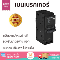 ราคา รุ่นใหม่ล่าสุด เบรกเกอร์ เบรกเกอร์ไฟฟ้า เมนเบรกเกอร์กันไฟดูด รั่ว ช็อต SCHNEIDER QO250C10 50A คุณภาพสูงมาก ผลิตจากวัสดุอย่างดี ไม่ลามไฟ รองรับมาตรฐาน มอก Circuit Breakers จัดส่งฟรีทั่วประเทศ (24658441