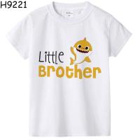 ราคา เสื้อยืดพิมพ์ลายการ์ตูน Big Little Brother Sister สำหรับเด็กชายและหญิงเสื้อยืดแขนสั้นวัยรุ่นเด็กเสื้อยืด (14107901991)