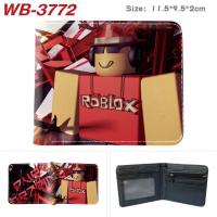 ราคา กระเป๋าสตางค์ หนัง PU ใบสั้น ลายการ์ตูน Roblox ขนาดเล็ก เหมาะกับของขวัญ สําหรับเด็ก (19727646809)