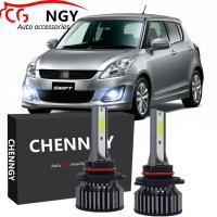 ราคา สำหรับ Suzuki Swift 2008 2019 6000K Combo LED ไฟตัดหมอกหน้าชุดไฟตัดหมอกหลอดไฟ 1คู่ (16187773115)