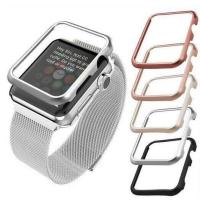 ราคา คุณภาพสูงเคสสำหรับ Apple สายนาฬิกาข้อมือ42มม 38มม 40มม 44มม สำหรับ Apple Watch Series 6 5 4 3 2 1เคสป้องกันกรอบโลหะ (7555381857)