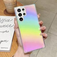 ราคา Fanadd Shop สำหรับ S22 Samsung Galaxy ชุบอะคริลิคสีพิเศษ5G เคสโทรศัพท์ TPU (19551904039)