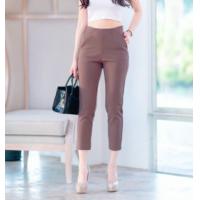 ราคา กางเกงขาเดฟผ้าโรเชฟ 100 กางเกงขายาว7ส่วน ผ้าโรเชฟ กระเป๋า 2 ข้าง รุ่นขายดี ทรงสวยมาก พลางหุ่น ใส่กระชับ ดูขาเรียว (16588912758)