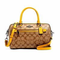 ราคา Coach outlet ของเเท้ กระเป๋าสะพายข้าง COACH ROWAN SATCHEL กระเป๋าทรงหมอน (19654438157)