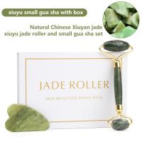 ราคา ธรรมชาติโรสควอตซ์หยกลูกกลิ้งกัวชาชุดใบหน้าร่างกายนวดลูกกลิ้งหยกหินชุดนวดใบหน้ายกความงามนวด Toolshot (19630501059)