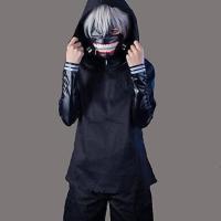 ราคา CP100 2 ชุดโตเกียวกูล โตเกียวกูล คาเนกิ เคน Dress for Kaneki Ken Suit Tokyo Ghoul Ghost Halloween Costume Anime Manga Party Cosplay Fancy Outfit (16481643653)