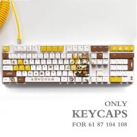 ราคา Genshin Impact NAHIDA NILOU Pbt Material Keycaps Set for ANSI 61 87 104 108 keys Mechanical Keyboard Oem Profile Only KeyCaps (18135262271)