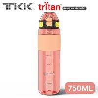 ราคา TKK กระบอกใส่น้ำที่มีหลอดดูดความจุใหญ่ กระติกน้ำดื่ม 25oz 20oz 15oz ผลิตโดยพลาสติก Tritan ปราศจาก BPA เหมาะสำหรับ ยิม ขี่จักรยานกลางแจ้ง 750ml 600ml 450ml (8938987381)