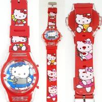 ราคา Hello Kitty นาฬิกาเด็ก นาฬิกาคิตตี้ มีไฟมีเสียง นาฬิกาเด็กผู้หญิง ลายการ์ตูน โพนี่ lol kitty เด็กหญิง ดิจิตอล RC120 (6494166895)