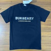 ราคา เสื้อยืดแขนสั้นคอกลมBurberry Burberry Tag Collar Label เสื้อยืดแขนสั้น คอกลม ผ้าฝ้ายแท้ ทรงหลวม สไตล์คลาสสิก สําหรับ S 5XL (20457030663)