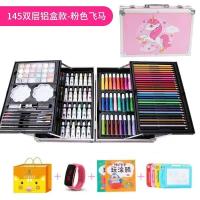 ราคา เด็กกระดานวาดภาพสีน้ำปากกาจิตรกรรมชุดล้างทำความสะอาดได้สีปากกาจิตรกรรมสีตะกั่วแปรงดินสอสีน้ำมันผ่าน (20832677323)