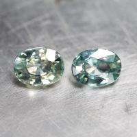 ราคา 4 5 ct เพทาย Zircon กัมพูชา ทรงไข่ อบความร้อน 1 คู่ (19959914845)